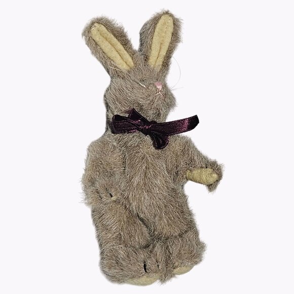 Boyds Collection Rabbit 7 Inch Easter Spring Posable Plush Stuffed Animal Toy - Picture 2 of 5